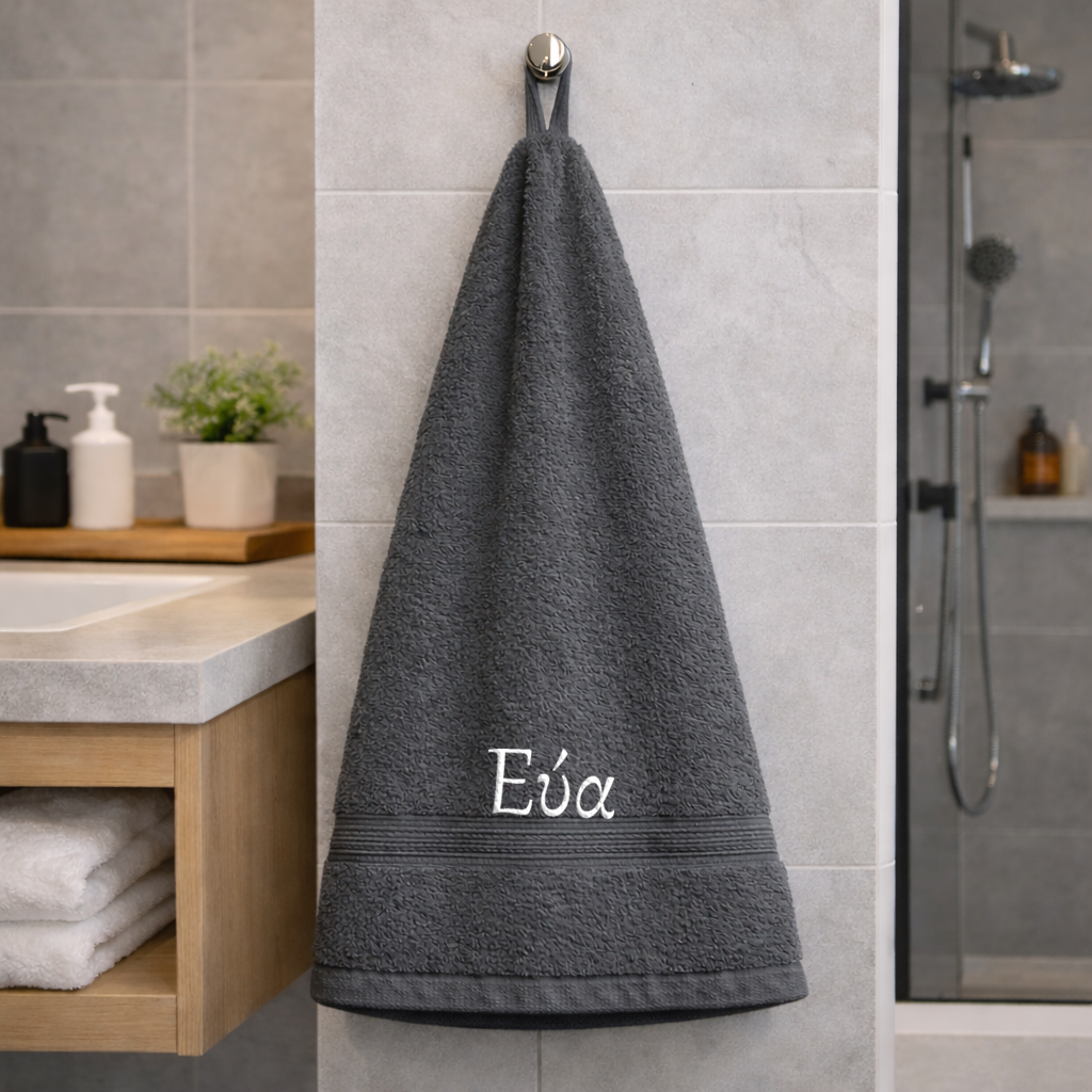 Πετσέτα Προσώπου με κεντημένο το όνομα σου