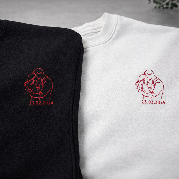 Σετ Η Δική Σας Ημερομηνία Με Σχέδιο Ζευγάρι